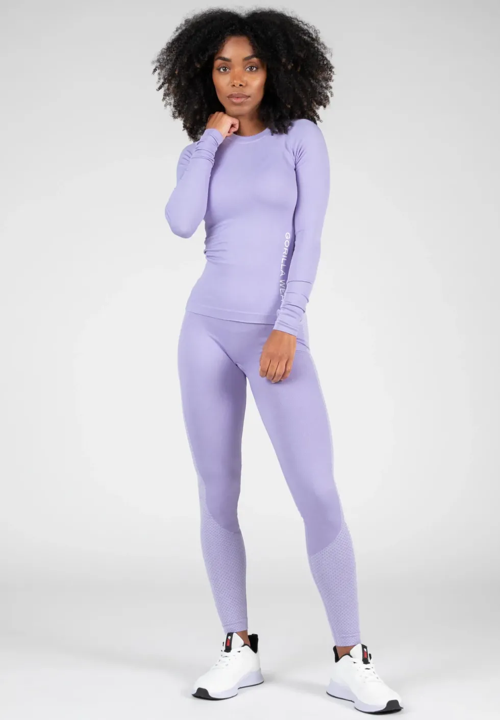 Gorilla Wear Selah Seamless Longsleeve - Lila