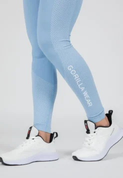 Gorilla Wear Selah Seamless Leggings - Lichtblauw