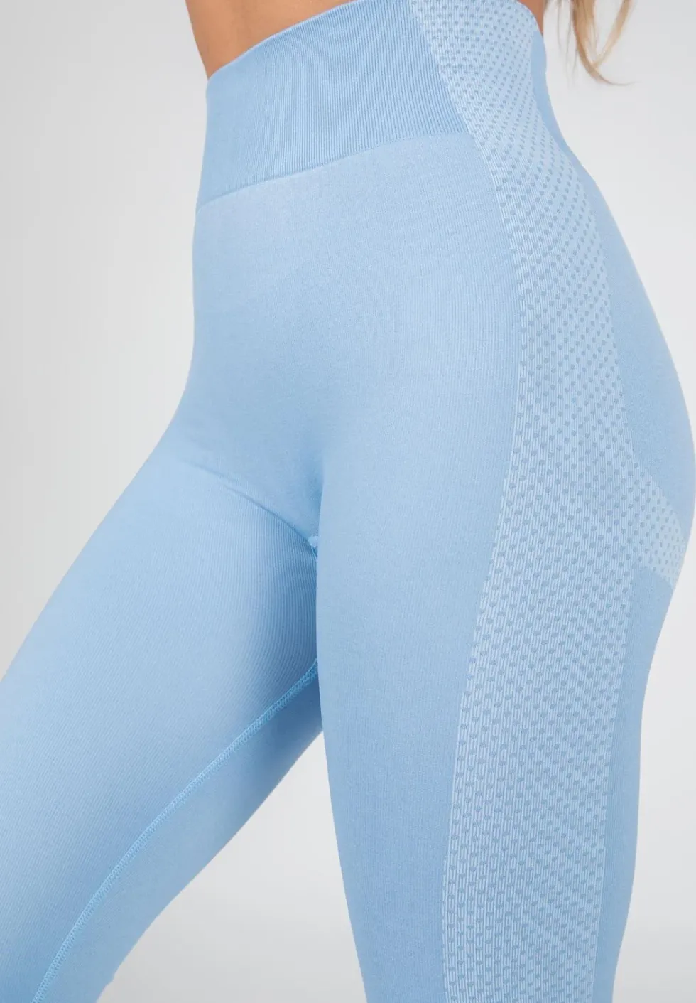Gorilla Wear Selah Seamless Leggings - Lichtblauw
