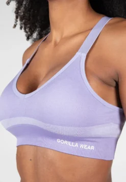 Gorilla Wear Selah Seamless Sportbeha - Lila