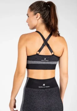 Gorilla Wear Selah Seamless Sportbeha - Zwart