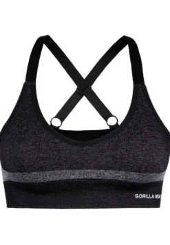 Gorilla Wear Selah Seamless Sportbeha - Zwart