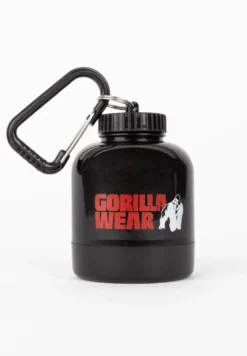Gorilla Wear Supplement Sleutelhanger 60 gr - Zwart