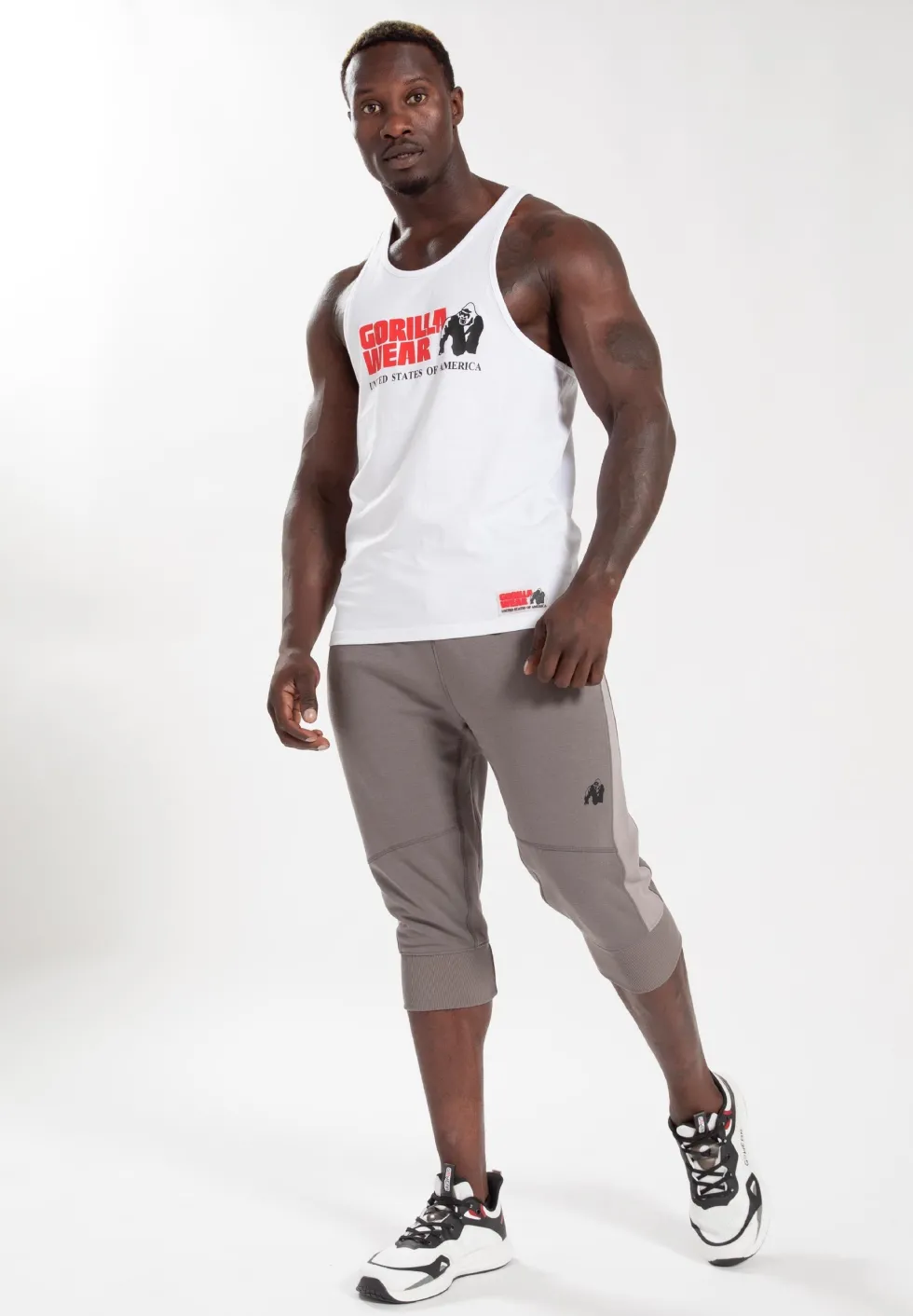 Gorilla Wear Thompson 3/4 Joggingbroek - Grijs