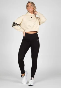 Gorilla Wear Tracey Cropped Hoodie - Beige
