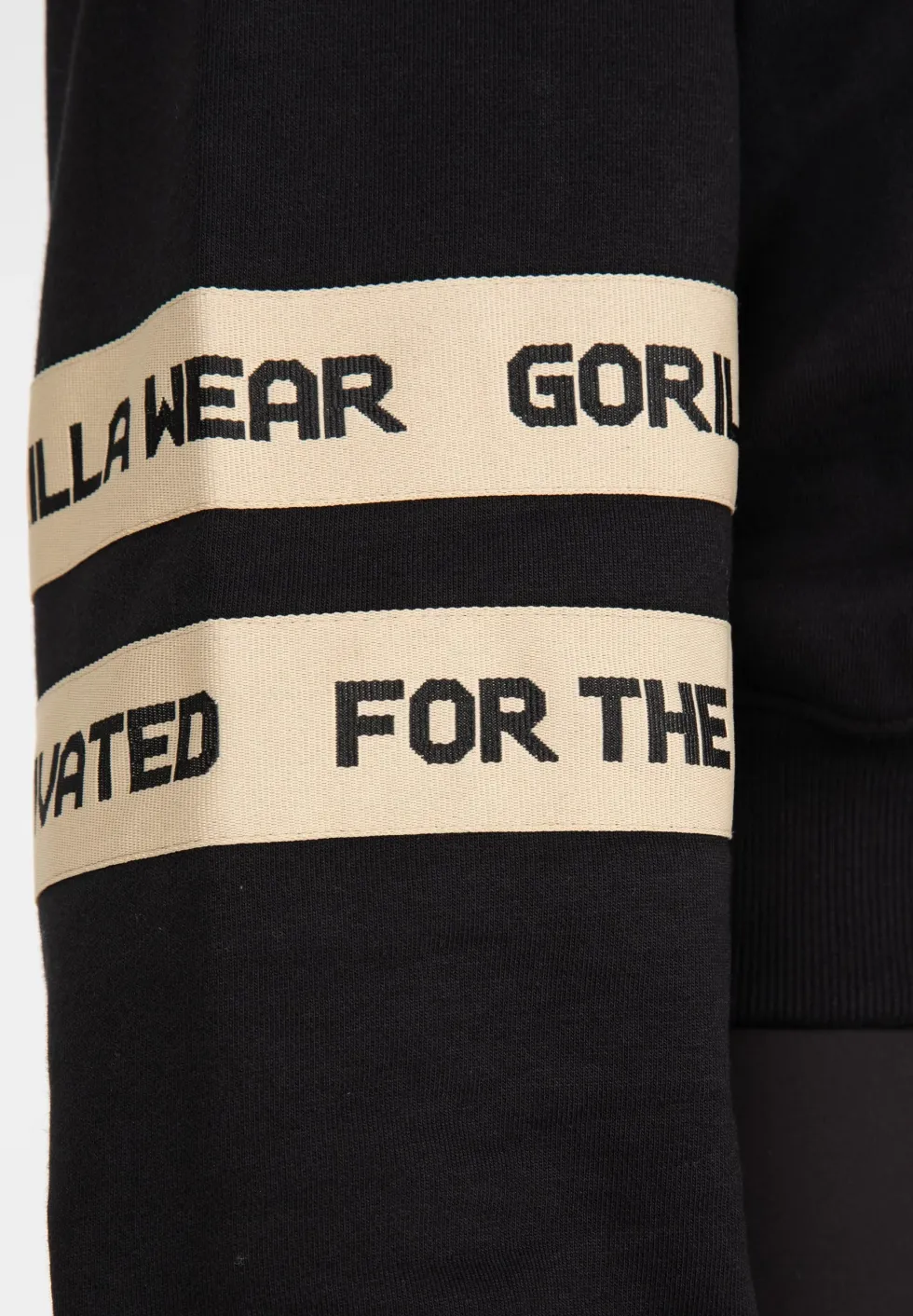Gorilla Wear Tracey Cropped Hoodie - Zwart