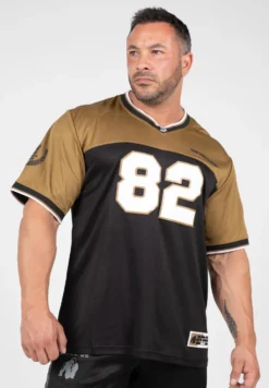 Gorilla Wear Trenton Football Jersey - Zwart/Goud