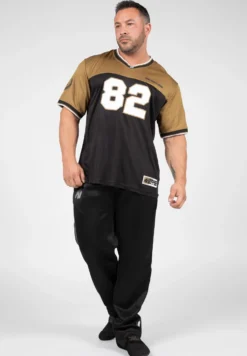 Gorilla Wear Trenton Football Jersey - Zwart/Goud