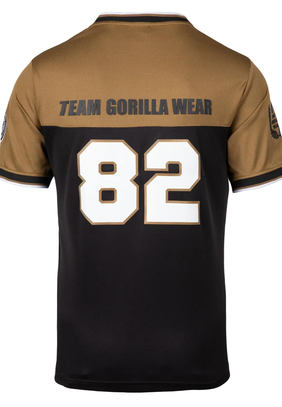 Gorilla Wear Trenton Football Jersey - Zwart/Goud