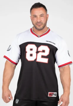 Gorilla Wear Trenton Football Jersey - Zwart/Wit