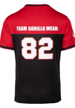 Gorilla Wear Trenton Football Jersey - Zwart/Rood