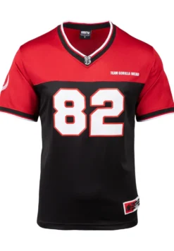 Gorilla Wear Trenton Football Jersey - Zwart/Rood