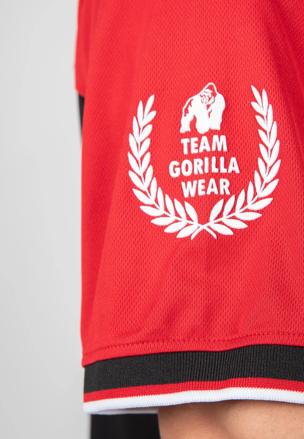 Gorilla Wear Trenton Football Jersey - Zwart/Rood