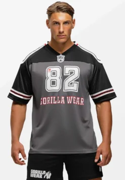 Gorilla Wear Tyler Football Jersey - Zwart/Wit