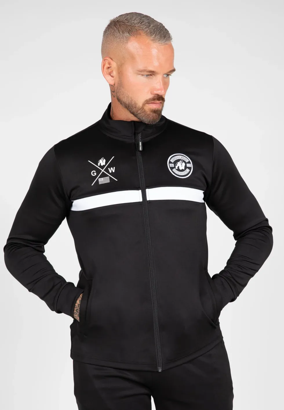 Gorilla Wear Vernon Trainingsjas - Zwart