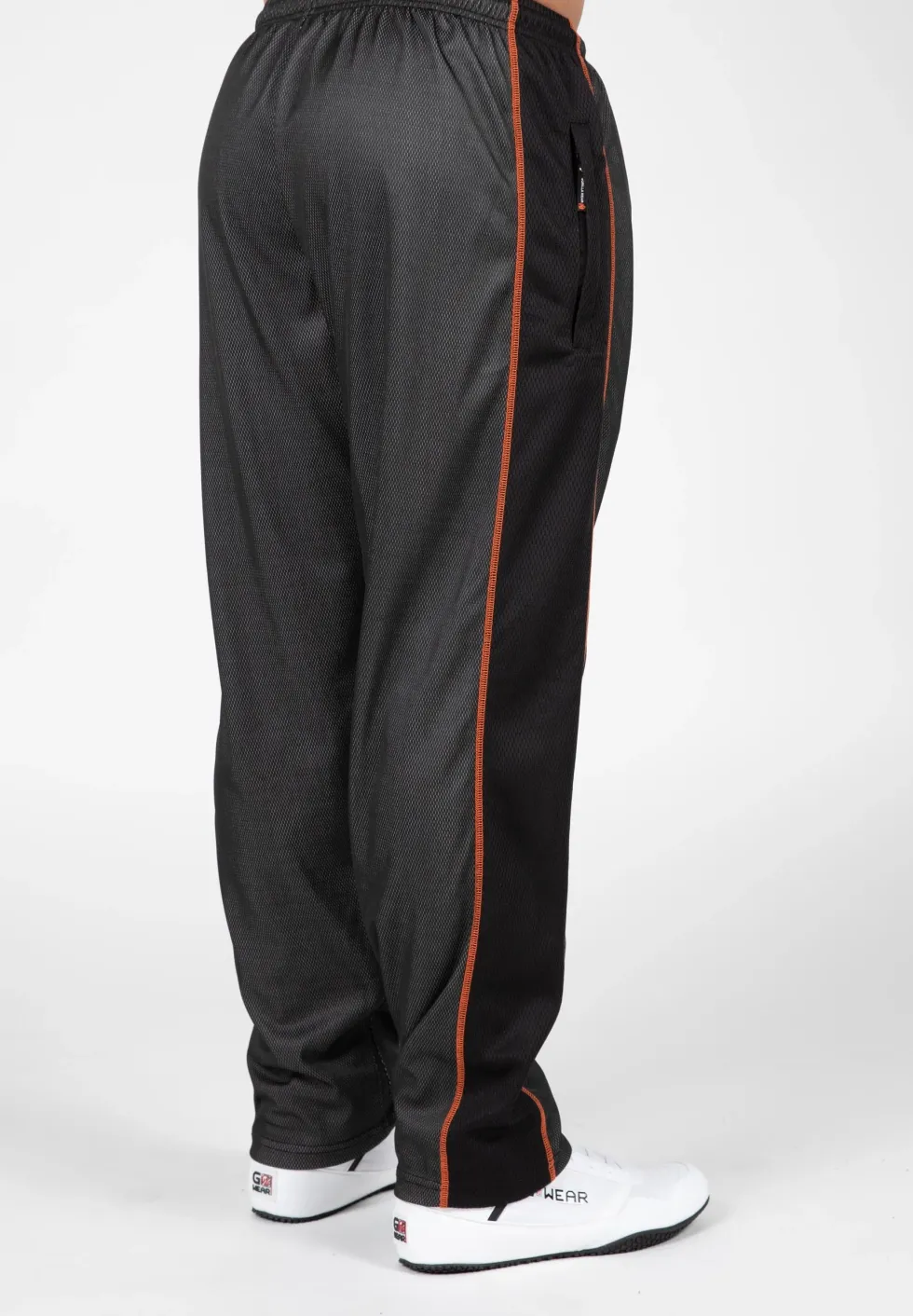 Gorilla Wear Wallace Mesh Pants - Grijs/Oranje