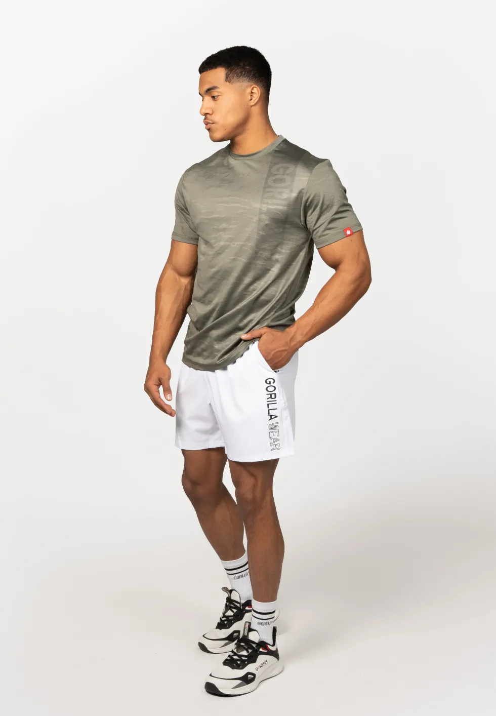 Gorilla Wear Westley T-shirt - Legergroen