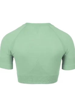 Gorilla Wear Whitney Seamless Crop Top - Groen