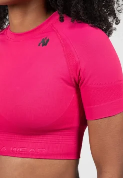 Gorilla Wear Whitney Seamless Crop Top - Roze