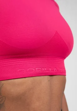 Gorilla Wear Whitney Seamless Crop Top - Roze