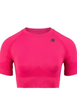 Gorilla Wear Whitney Seamless Crop Top - Roze