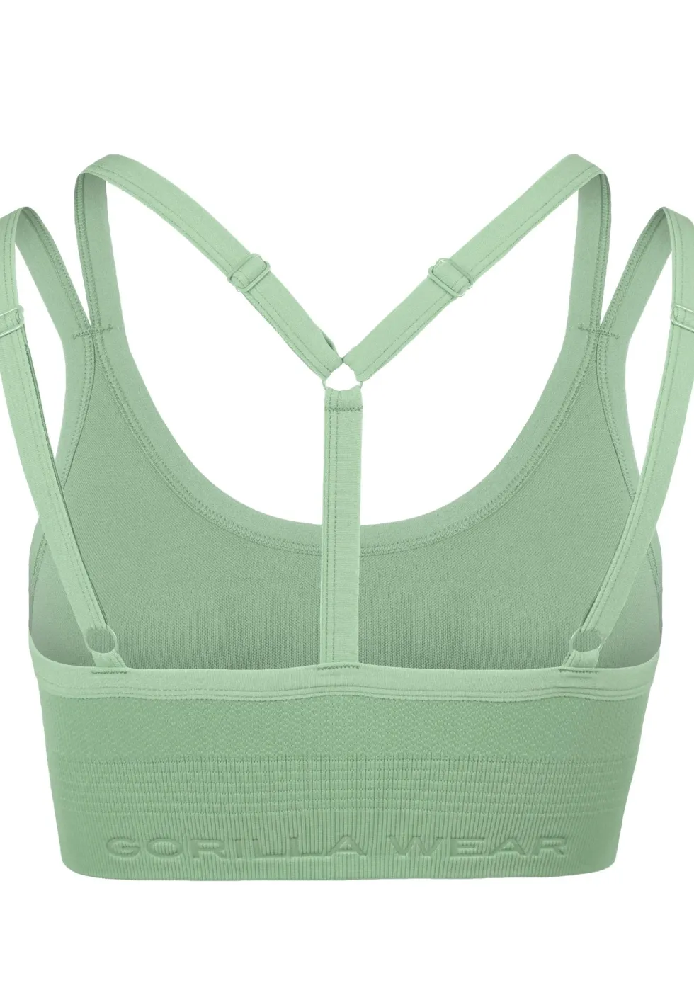 Gorilla Wear Whitney Seamless Sportbeha - Groen