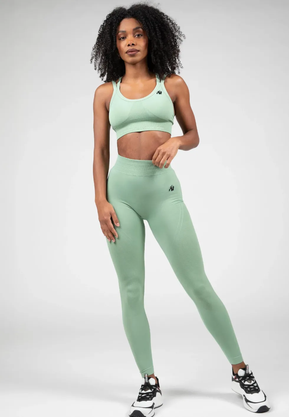 Gorilla Wear Whitney Seamless Leggings - Groen