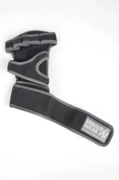 Gorilla Wear Yuma Krachtsport Handschoenen - Zwart/Grijs