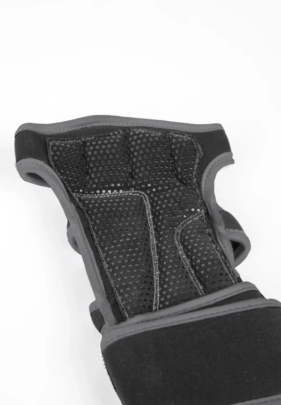 Gorilla Wear Yuma Krachtsport Handschoenen - Zwart/Grijs