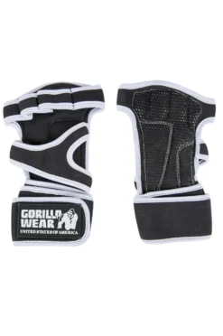Gorilla Wear Yuma Krachtsport Handschoenen - Zwart/Wit