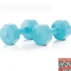 Gymstick Active Vinyl Dumbbell Set - Blauw - 2 x 1 kg