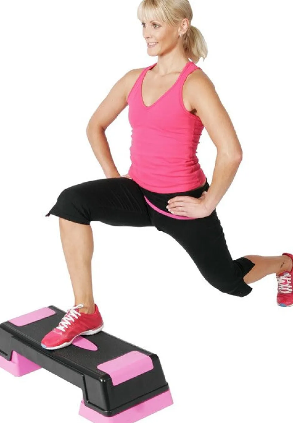 Gymstick Fitness Step - Aerobic Stepper - Met trainingsvideo
