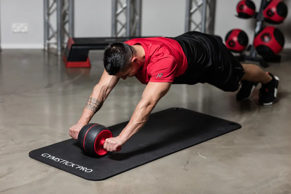 Gymstick Jumbo Ab Roller - Met Online Trainingsvideos