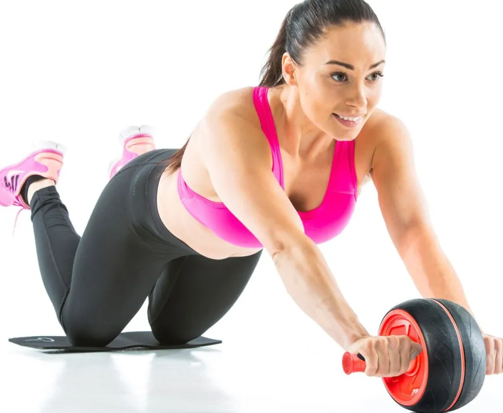 Gymstick Jumbo Ab Roller - Met Online Trainingsvideos