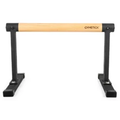 Gymstick Premium Parallettes - Opdruksteunen - Hout/Zwart