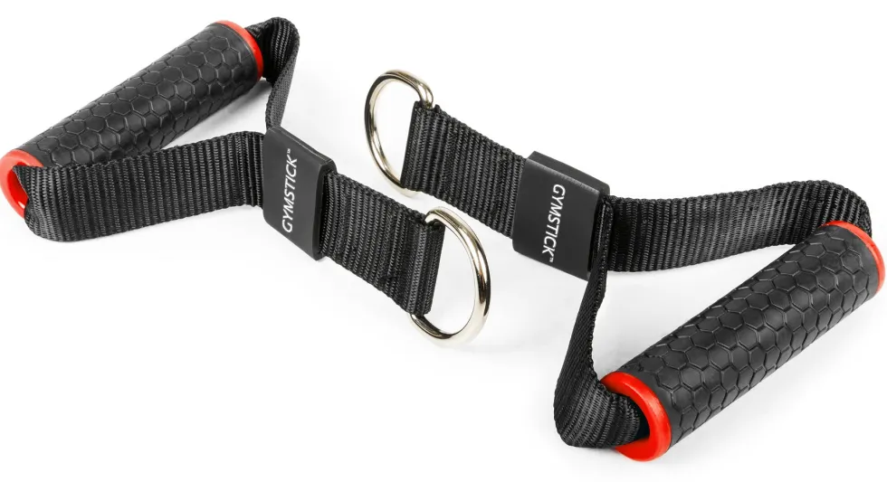 Gymstick Pulley D-Handle - Set van 2 Handgrepen