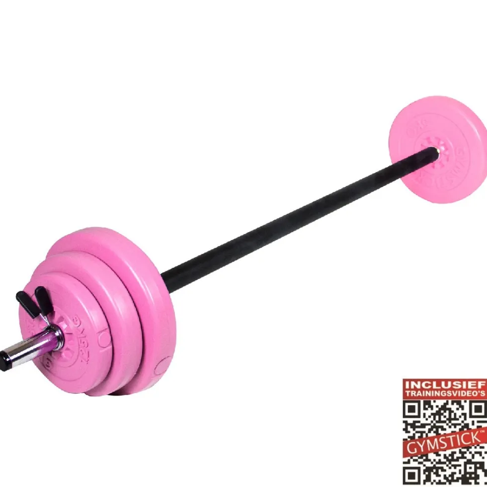 Gymstick Pump Set - Roze - 20 kg - Met Online Trainingsvideo's