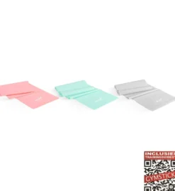 Gymstick Vivid Exercise Bands Set - Weerstandsbanden Set - 3 Stuks - Met Online Trainingsvideo's