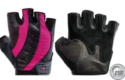 Harbinger Women's Pro Wash & Dry Fitness Handschoenen - Zwart/Roze