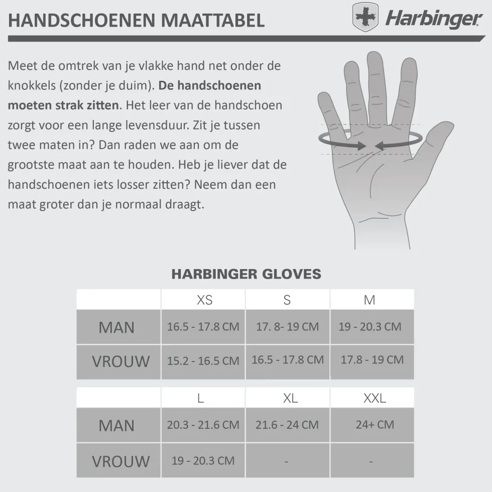 Harbinger Women's Pro Wash & Dry Fitness Handschoenen - Zwart/Roze