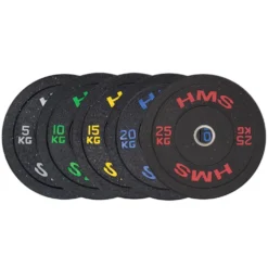 HMS Bumper Plate - Olympische Halterschijf - 10 kg - Groen