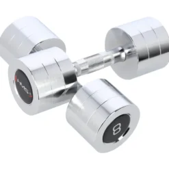 HMS Chroom Dumbbell Set - 2 x 8 kg