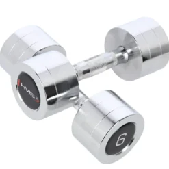 HMS Chroom Dumbbell Set - 2 x 6 kg