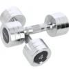 HMS Chroom Dumbbell Set - 2 x 4 kg