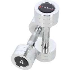 HMS Chroom Dumbbell Set - 2 x 4 kg