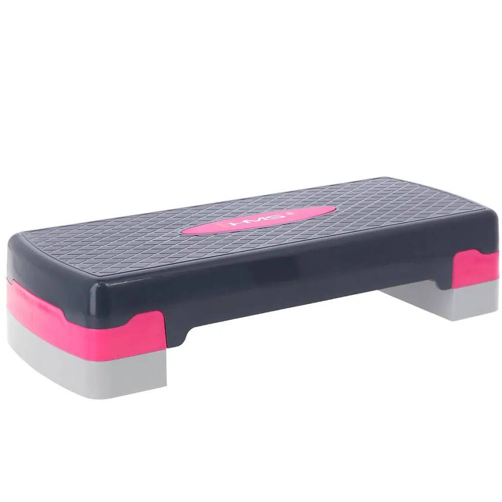 HMS Fitness Aerobic Step - Roze/Grijs