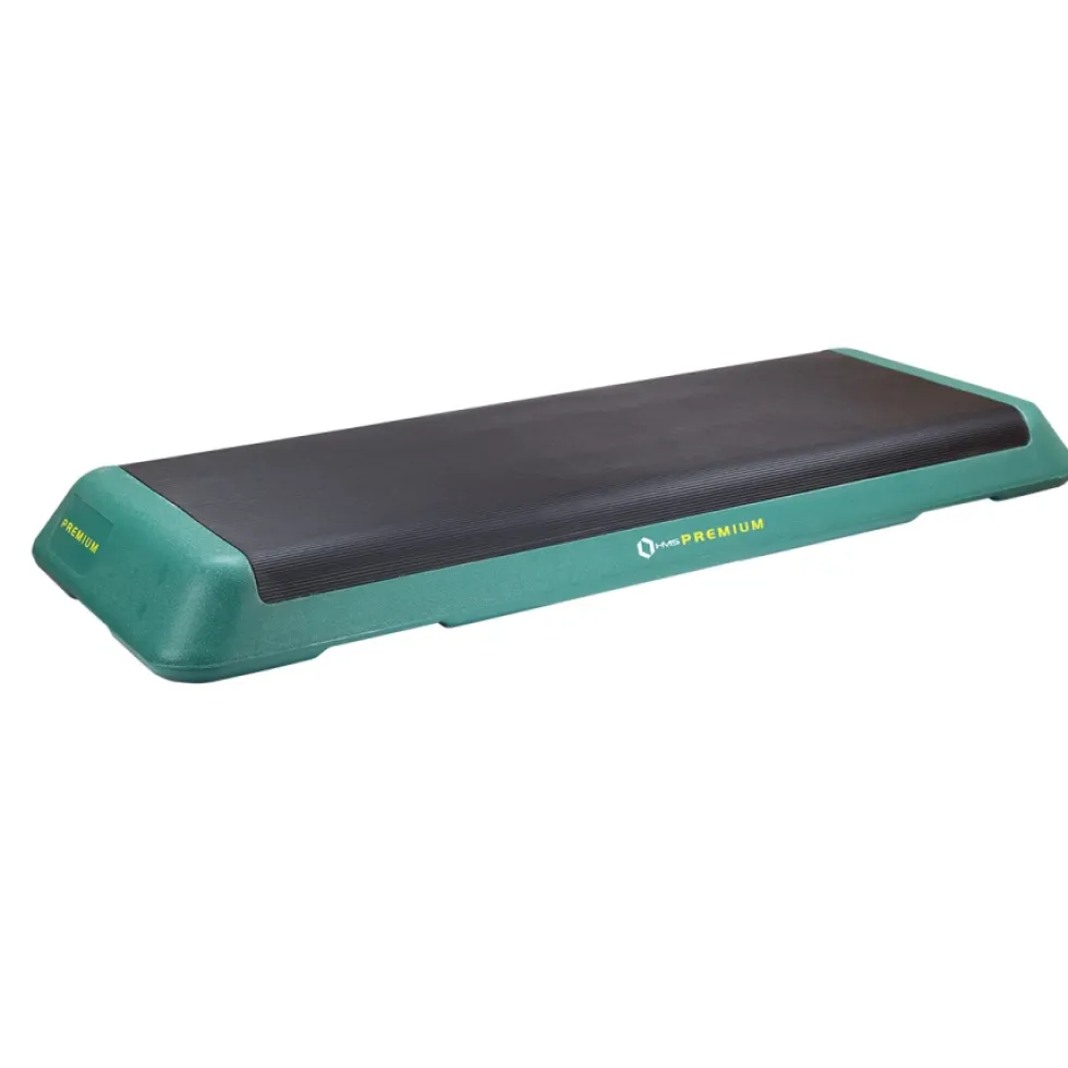 HMS Fitness Aerobic Step - Zwart/Groen/Roze
