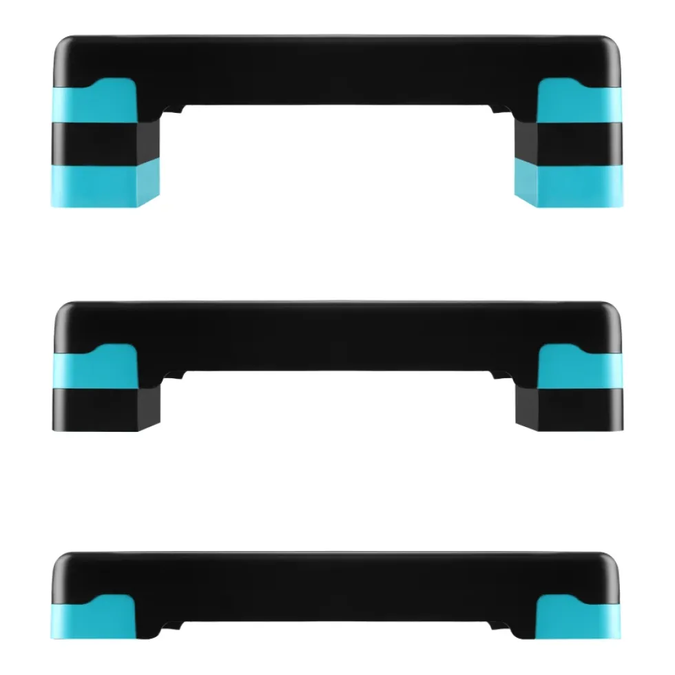 HMS Fitness Aerobic Step - Zwart/Blauw