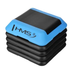HMS Fitness Mini Aerobic Step - Zwart/Blauw