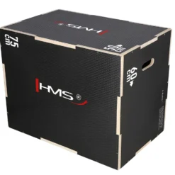 HMS Fitness Plyobox Hout - 75 x 60 x 50 cm - Zwart